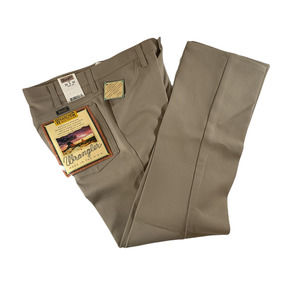 Wrangler Wrancher Boot Jean Pant Tan 30 x 30 82HK 100% Polyester Regular Fit NWT